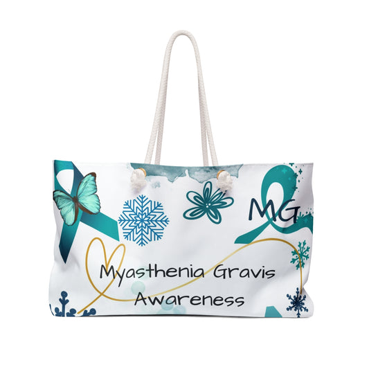 Myasthenia Gravis Weekender Bag