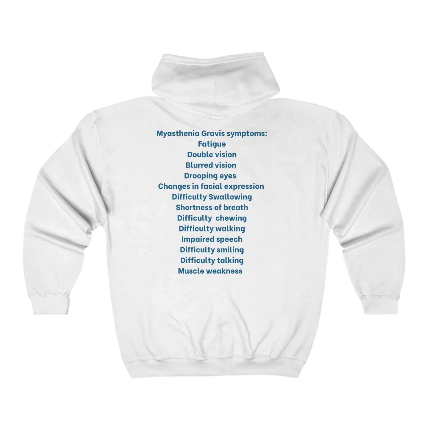 Awareness Full Zip Hooded Sweatshirt