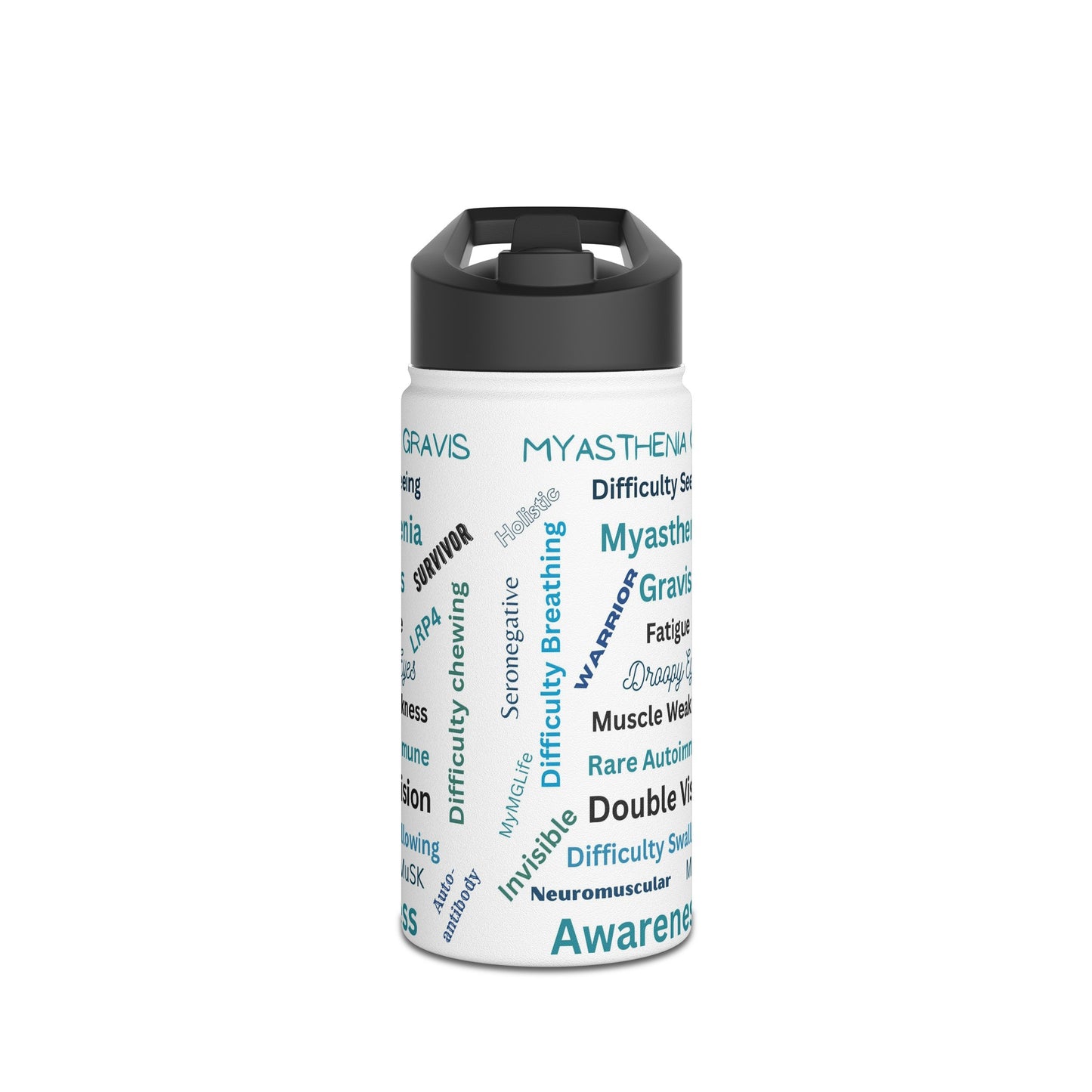 Awareness Stainless Steel Water Bottle,