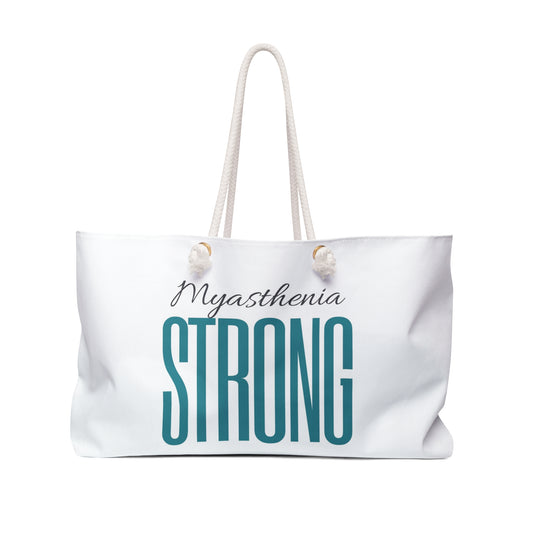 Myasthenia Strong Weekender Bag